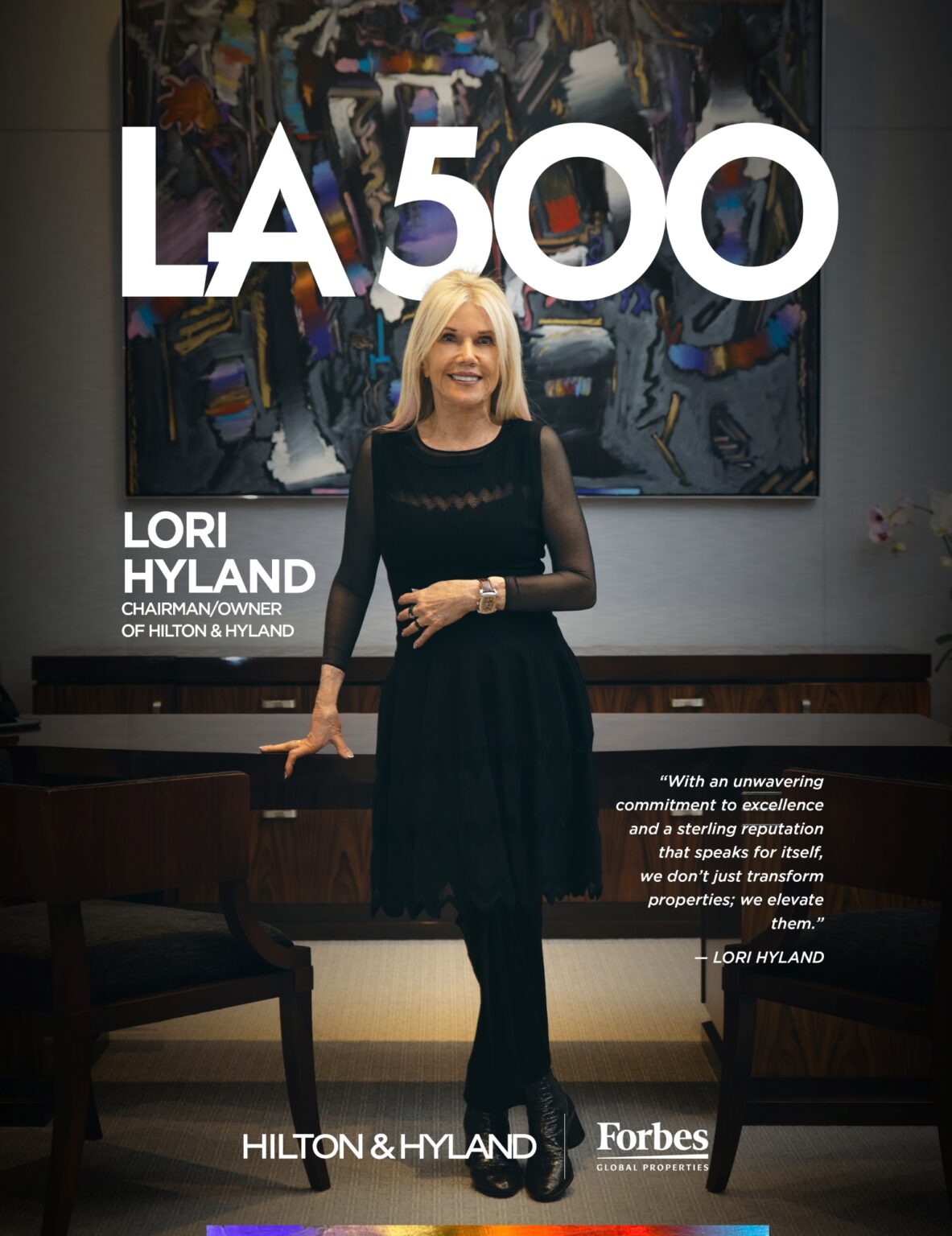 Los Angeles Business Journal's LA500 2024: Lori Hyland - Hilton & Hyland